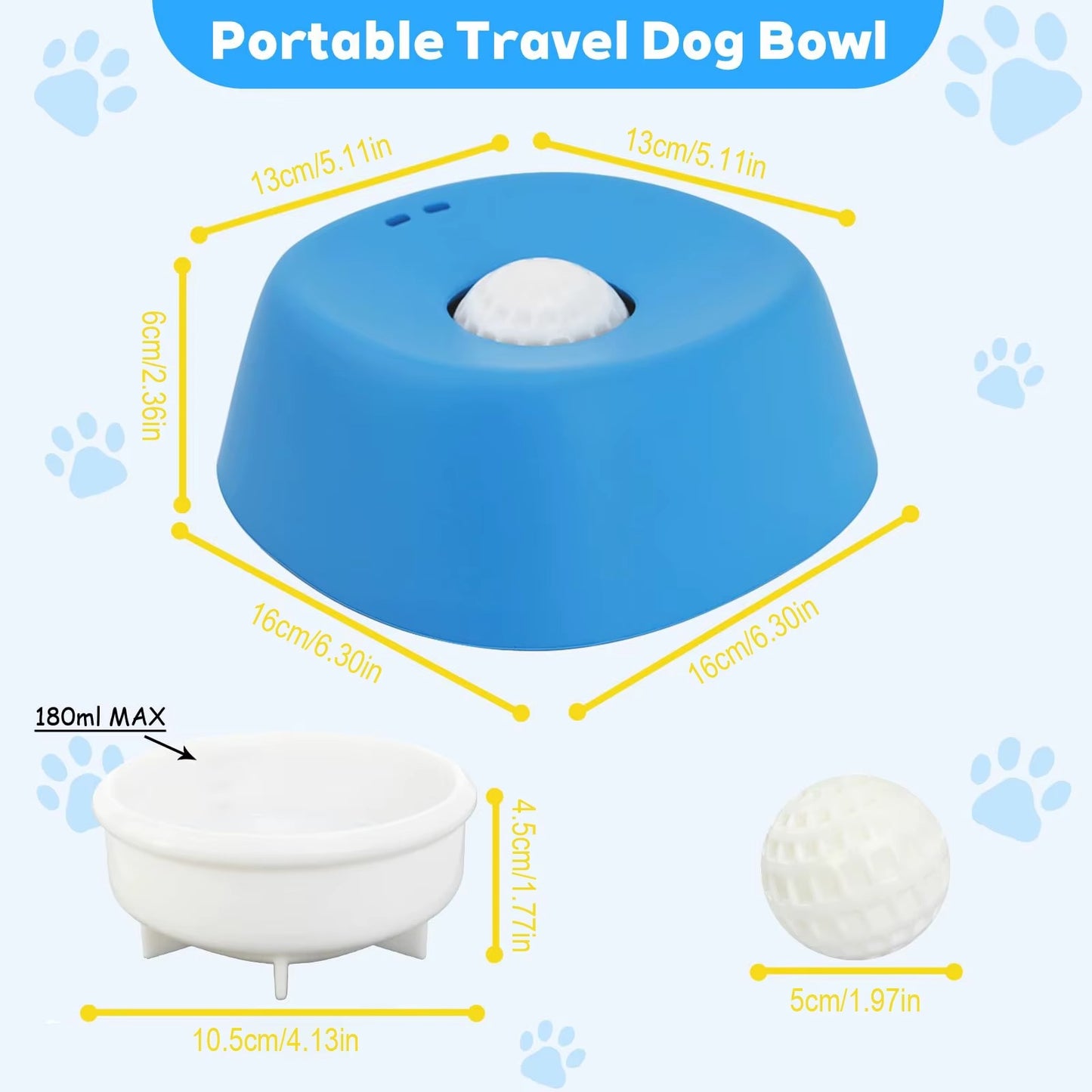 MyVibelo™ Anti-Spill Liquid Lick Bowl for Dogs