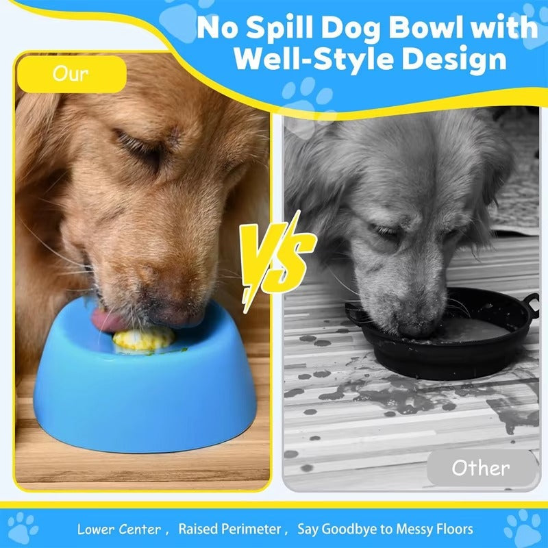 MyVibelo™ Anti-Spill Liquid Lick Bowl for Dogs