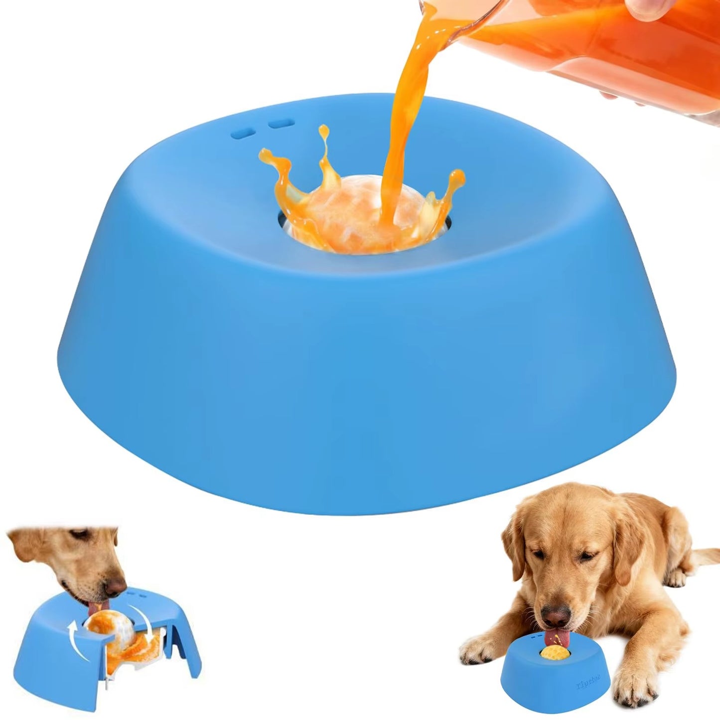 MyVibelo™ Anti-Spill Liquid Lick Bowl for Dogs